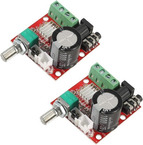2pcs pam8610 mini stereo amp - 2pcs,